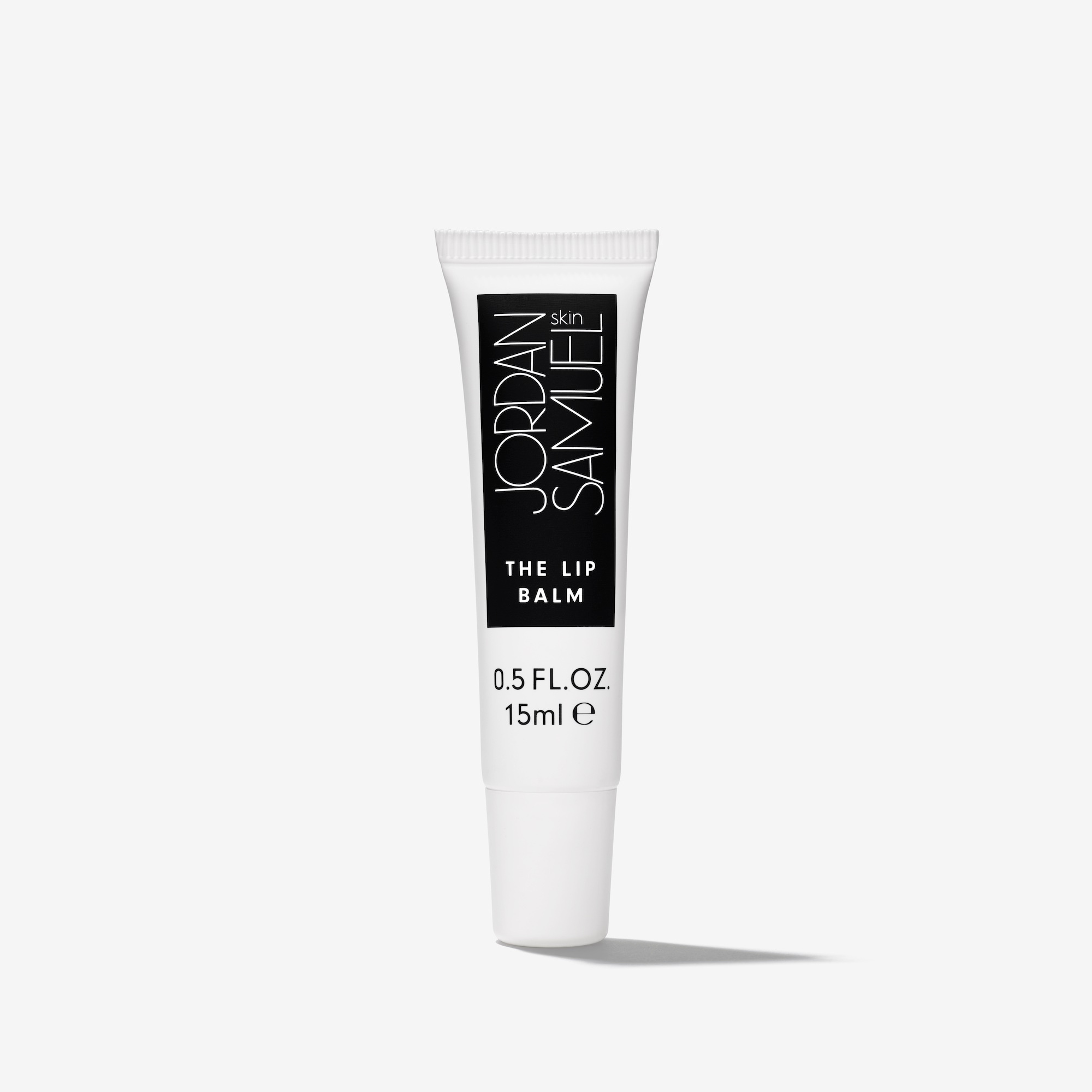 Jordan Samuel The Lip Balm tube on a white background