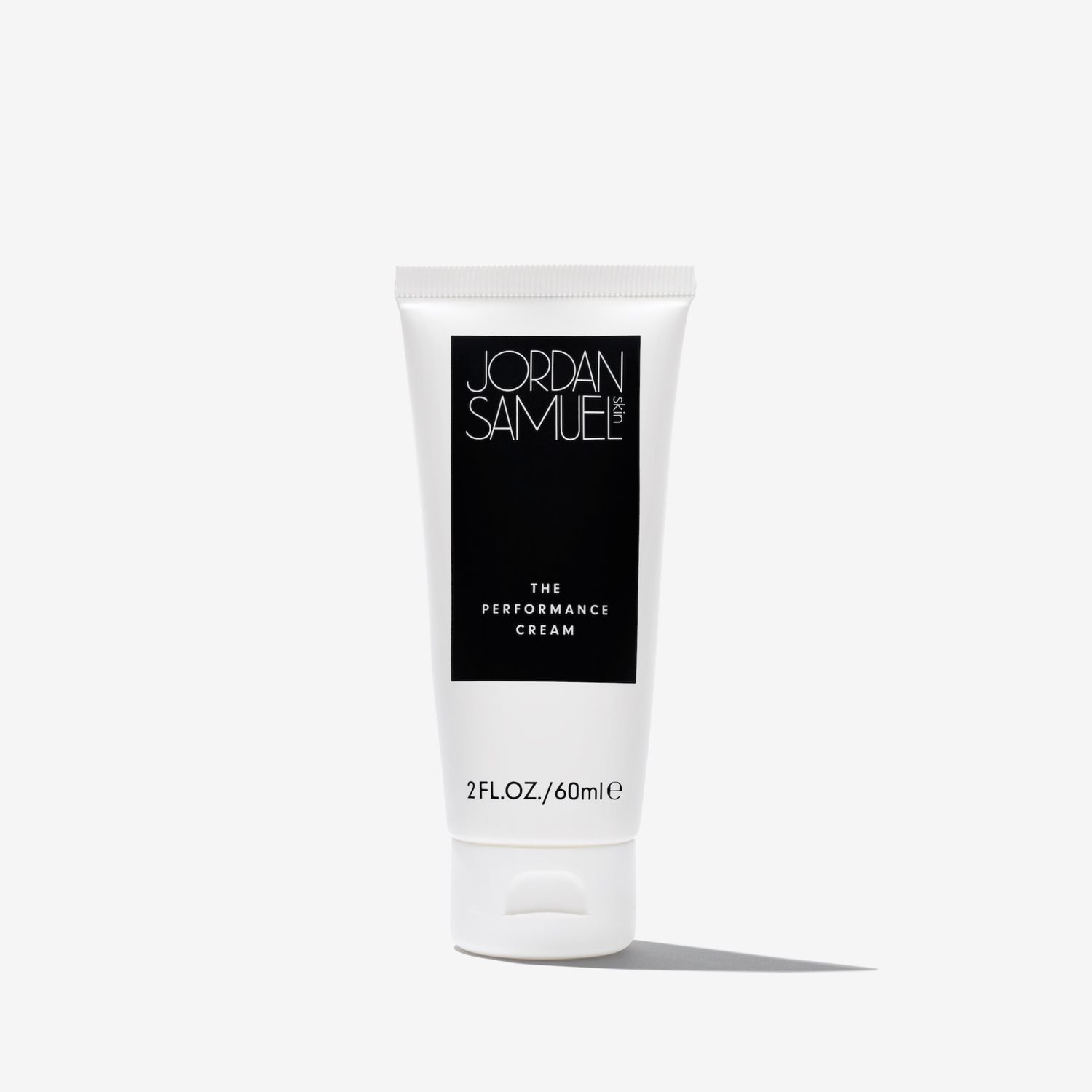 The Performance Cream product image - White cream tube with black label on a white background