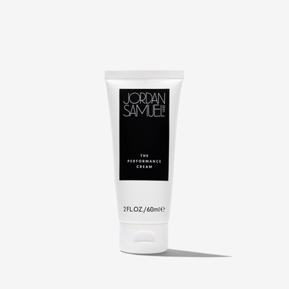The Performance Cream product image - White cream tube with black label on a white background
